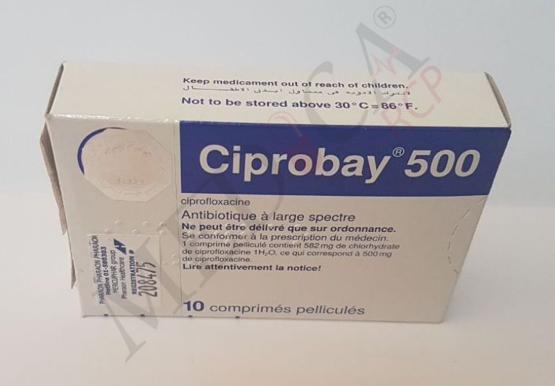 Ciprobay Comprimés 500mg